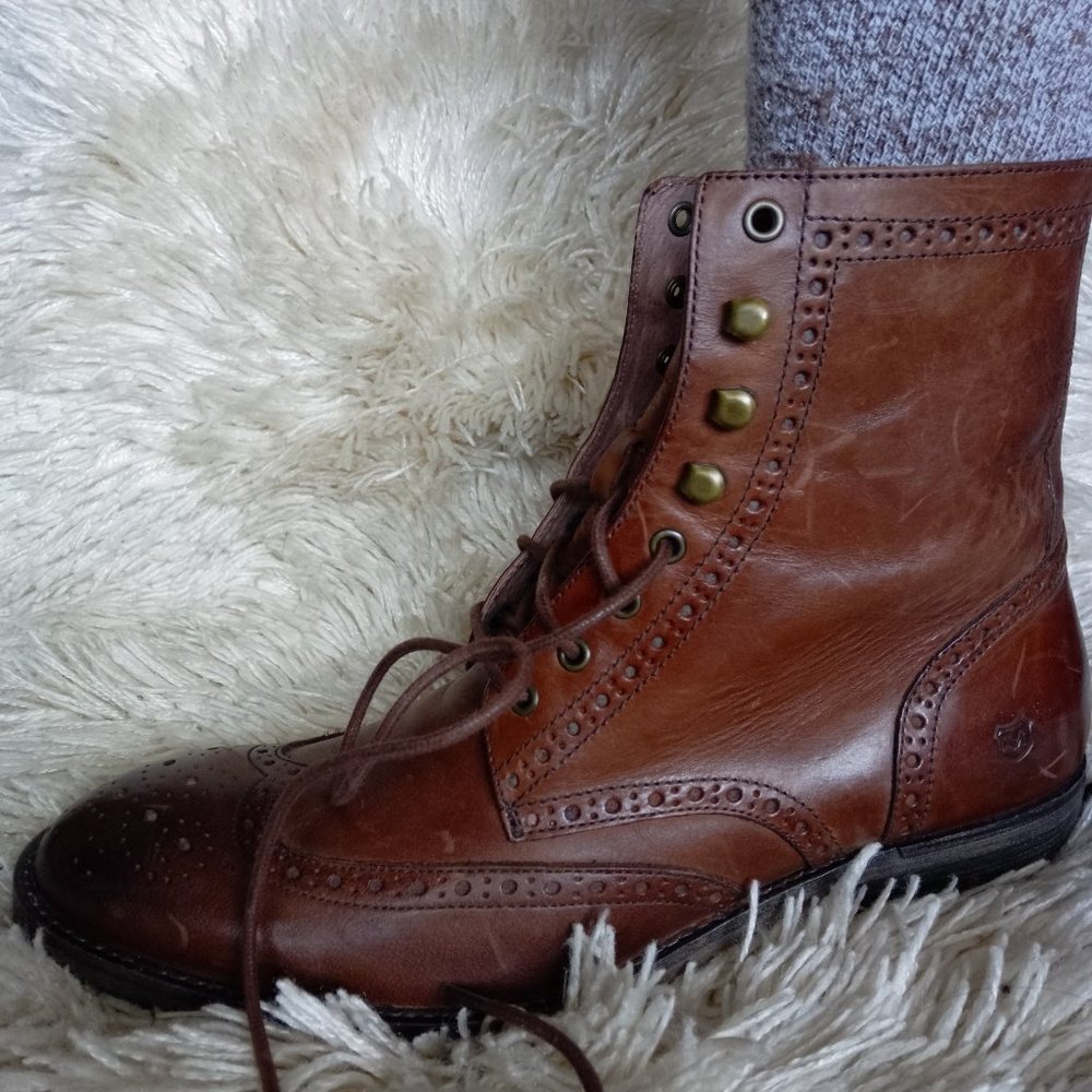 Andrew Marc Men's Brown boots, 9.5 US - Picture 3 of 10